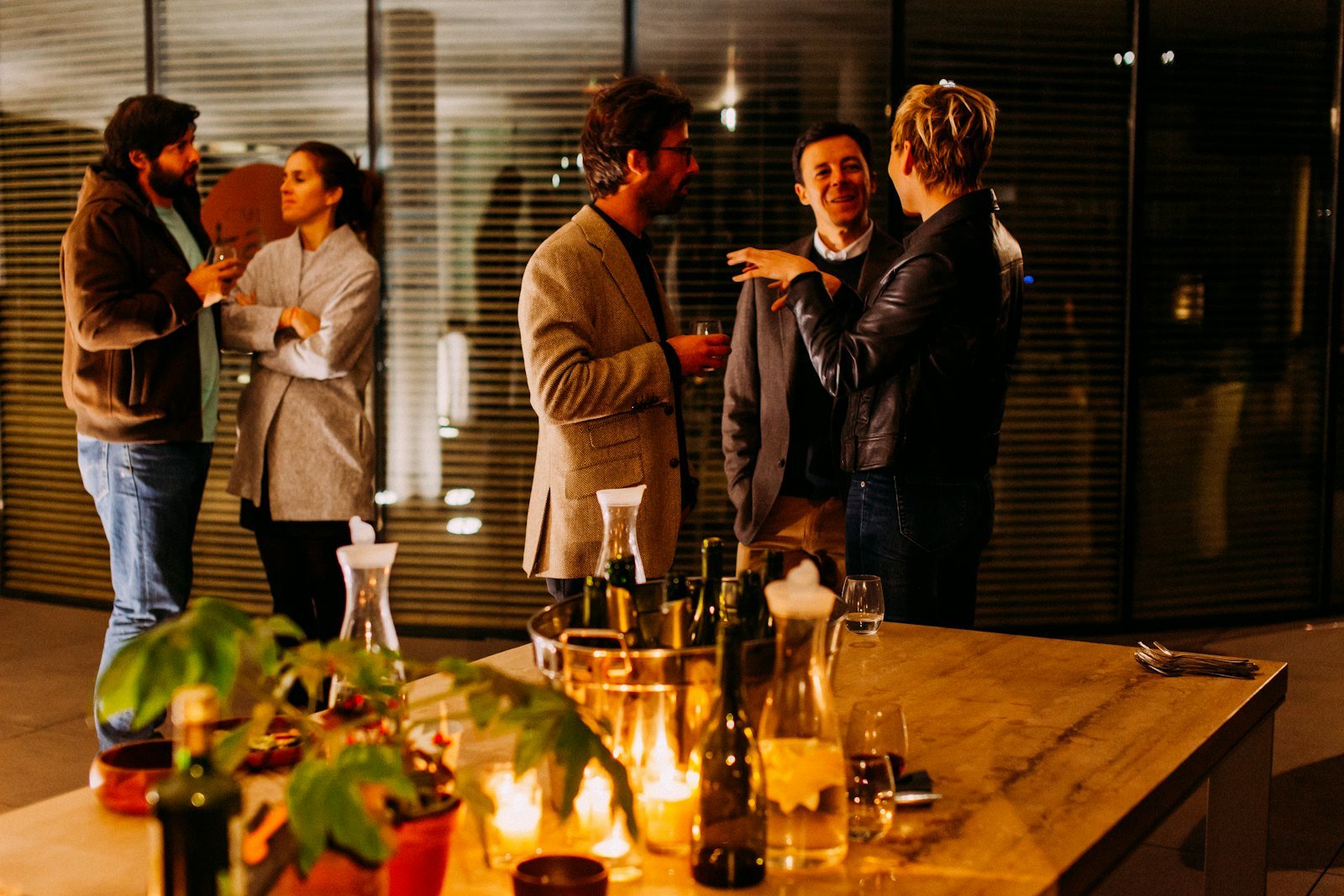 Founders connecting
