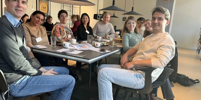 Founders coffee meetup at an Eindhoven Entrepreneurs event