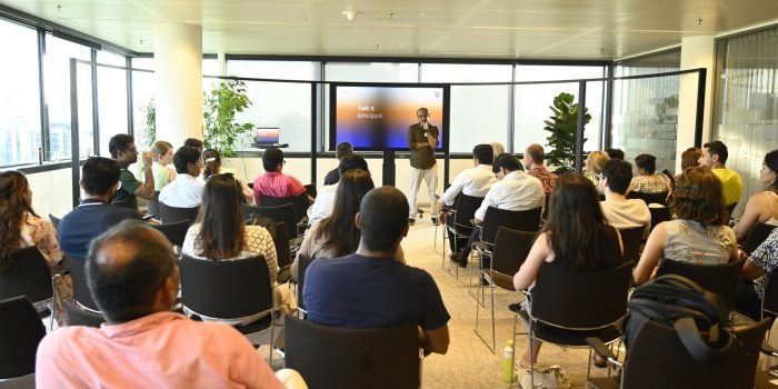Keynote presentation at an Eindhoven Entrepreneurs event